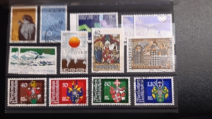 Briefmarken Liechtenstein gestempelt 1979-1980