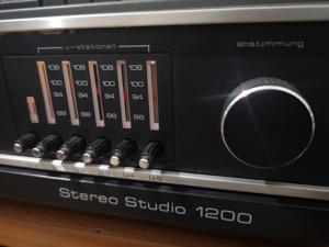 Vintage Music-Center SABA Stereo Studio RPC 1200 mit DUAL 1256 Bild 4