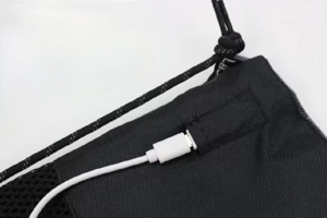 led Light Turnbeutel Rucksack Tasche Bag Festival  Bild 19
