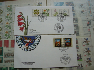 Briefmarken BR Deutschland 1977 bis 1987 Bild 5