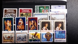 Briefmarken Liechtenstein gestempelt 1981-1983