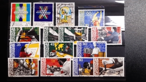 Briefmarken Liechtenstein gestempelt 1983-1984