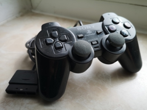 Original Playstation 2 - PS2 DualShock Analog Controller - Black Bild 3