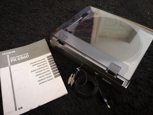 AIWA PX-E860 Vollautomatischer Stereo Plattenspieler Top Zustand Bild 3