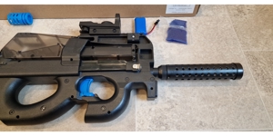Gel Blaster P90, elektrische Wasserkugel-Pistole, Orbeez Gun Bild 7