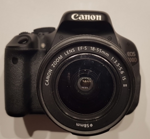 Canon 600D + Zubehör + Tasche + Griff Bild 6