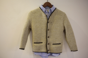 Trachten Strickjacke Kind Größe ca. 128 für Oktoberfest und Volksfeste, Wiesn Bild 4