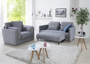 Polster Sofa Sitzgarnitur - außergewöhnlich verwandelbare Möbel Mustergruppe Bild 16