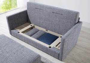 Polster Sofa Sitzgarnitur - außergewöhnlich verwandelbare Möbel Mustergruppe Bild 8