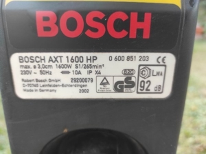 Gartenhäcksler Bosch AXT 1600 Bild 6