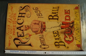 Blechschilder-Base Ball-Lucky Strike - Misomex-Marilyn Monroe - Unser Vaterland