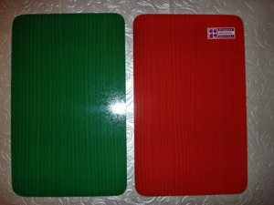 10 Vintage Frühstücksbrettchen Schneidebrettchen Resopal neu