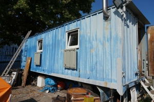 Bauwagen, Wohnwagen Container, zukünftiges TinyHouse