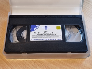 Original-VHS/Videokassette Best Of Laurel & Hardy (Komiker Stanley Laurel und Oliver Hardy) Bild 3