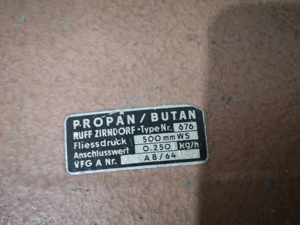 RUFF ZIRNDORF Type 676 Doppelflammiges Gas Kochfeld Campingkocher Bild 3