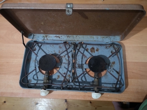 RUFF ZIRNDORF Type 676 Doppelflammiges Gas Kochfeld Campingkocher Bild 2