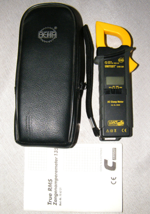 Unitest CHB 130 Digitale Stromzange Messgerät
