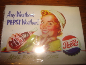 3 neue Kühlschrankmagnete Pepsi Cola - Retro Motive Fifties Fünfziger Jahre Bild 5