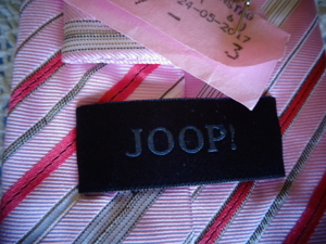 #Vintage - Krawatte, Seide, Seidenkrawatte, Marke: JOOP!, rosa/gestreift Bild 4