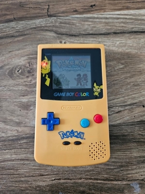 Gameboy Color Pikachu Editon Top Zustand Bild 1