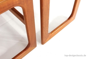 wie neu Salin Nyborg Danish Nesting Table Satztische Teak Vintage Bild 5