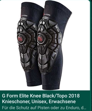 Protektor Gform, G Form Elite Knee Black, Knieschoner, Small, neuwertig 