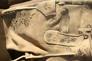 Meindl Gamsspitz Lederhose Hirschleder Hirschlederhose Bild 6