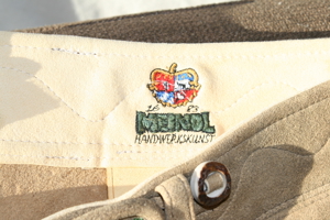Meindl Gamsspitz Lederhose Hirschleder Hirschlederhose Bild 4