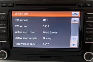 RNS 510 VW Navi Radio Update Software V17 POI mit Code 1T0 035 680 Bild 3