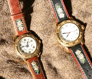 2x Michel Jordi Ethno Watch super fürd Wiesn Damen Herrn Unisex