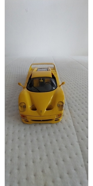  Maisto 1 18 - Ferrari F50 Supercar Yellow Diecast Scale Model Car, Sammlerstück Bild 2