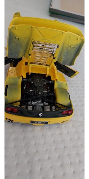  Maisto 1 18 - Ferrari F50 Supercar Yellow Diecast Scale Model Car, Sammlerstück Bild 5