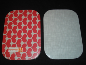 10 Retro Frühstücksbrettchen Resopal 2. Wahl neu 23 cm x 17 cm