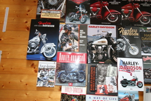 Große Sammlung Harley Davidson Bücher Bild 2