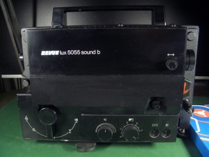 Revue lux5055 sound b bgl. Eumig Super 8 Tonfilmprojektor für große Spulen (180 Meter) Bild 8