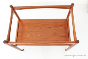 wie neu! Poul Hundevad Mid Century Teak Servierwagen Vintage 1960 Bild 6