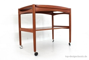 wie neu! Poul Hundevad Mid Century Teak Servierwagen Vintage 1960 Bild 5