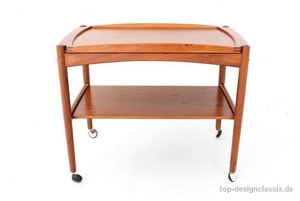 wie neu! Poul Hundevad Mid Century Teak Servierwagen Vintage 1960 Bild 3