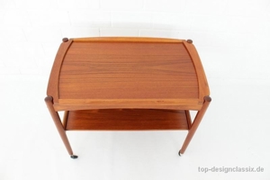 wie neu! Poul Hundevad Mid Century Teak Servierwagen Vintage 1960 Bild 12