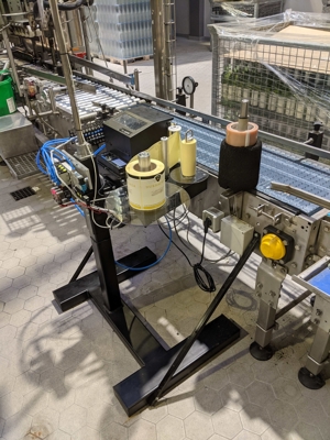 Wein Karton Etikettiermaschine NEU mit Sato S84ex Druckmodul+Etikettensoftware,  Bild 4