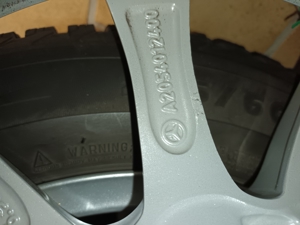 Winterreifen (205 60 R16) für Mercedes C-Klasse Kombi, S205 Bild 3