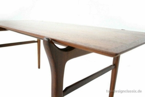 wie neu! Mid Century Danish Teak Couchtisch Coffee Table Vintage Bild 2