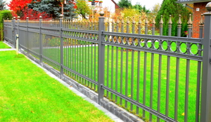Zaun aus Polen geschmiedeter Stahl Zäune Gartenzäune Gartenzaun Aluminium Tore Gartentore Gatter Bild 4
