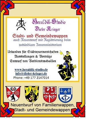 Stadtwappen und Gemeindewappen auch Neuentwurf Bild 17