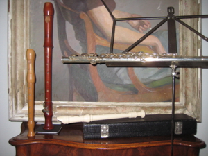 GEMÄLDE - UND QUERFLÖTE - NUR KOMPLETT - EUR 1950 Bild 8