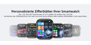 Smartwatch mit Telefonfunktion Fitnessuhr für Android iOS NEU Bild 9