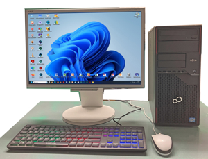 Komplett-PC Windows 11 Prof., 620 GB, 10 GB RAM, Monitor, Tastatur, Maus, Software ... Bild 1
