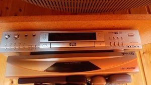 DVD CD-Player incl. Mikrofon für Karaoke mit vielen Anschlussmöglichkeiten