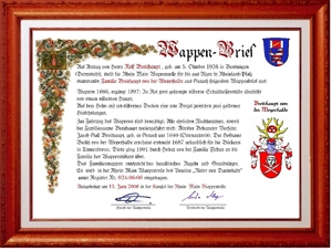 Stammbaum - Stammtafel und Urkunden Bild 10