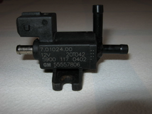 Steuerventil Turbolader Opel/ eingeb. vorn, beim Lader Bild 2